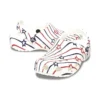Classic Clog Stars and Stripe «White Multi»