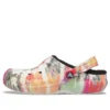 Classic Clog Tie-Dye «Multicolorido Preto»
