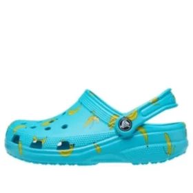 Classic Clogs com estampado de comida «Digital Aqua»
