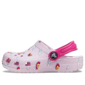 Classic Clogs com estampado gráfico «Pink»