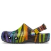 Classic Clogs com estampado sazonal «Black Multi»