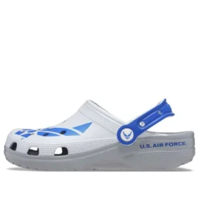 Classic Clogs da Força Aérea dos EUA «Branco, Azul e Cinzento»