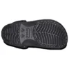 Classic Clogs em pele de crocodilo «Preto»