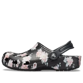 Classic Clogs estampados «Black Pink»