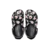 Classic Clogs estampados «Black Pink»