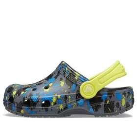 Classic Clogs Estampados «Charcoal Citrus Croslite»