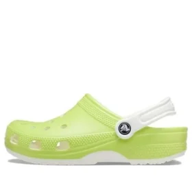 Classic Clogs que Brilham no Escuro «Verde»