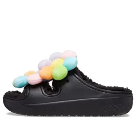 Classic Cozy Daisy Clogs «Black Multi»