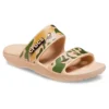 Classic Crocs com Estampado de Camuflagem «Tan Green»