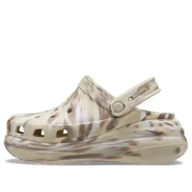 Classic Crush Marbled Clog «Bone Multi»