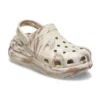 Classic Crush Marbled Clog «Bone Multi»