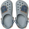 Classic Denim Clog para crianças, com tira traseira ajustável
