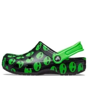 Classic Easy Icon Clogs «Preto Verde»