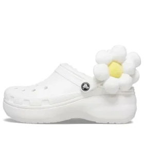 Classic Flower Clogs «Branco»