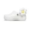 Classic Flower Clogs «Branco»