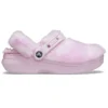 Classic Fur Sure Clogs Ballerina «Rosa Branco»