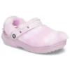 Classic Fur Sure Clogs Ballerina «Rosa Branco»