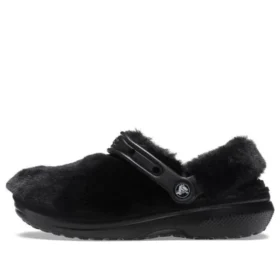 Classic Fur Sure Slip On Clogs «Black»