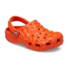 Classic Geometric Clogs «Orange»