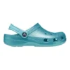 Classic Glitter Clog «Blue Teal»