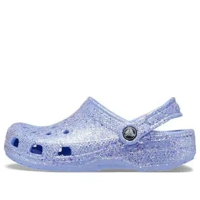 Classic Glitter Clogs «Azul»