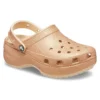 Classic Glitter Clogs «Orange»
