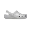 Classic Glitter Clogs «Prateado»