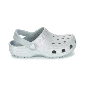 Classic Glitter Clogs «Prateado»
