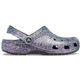 Classic Glitter Clogs «Prateado Multicolorido»