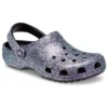 Classic Glitter Clogs «Prateado Multicolorido»