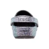 Classic Glitter Clogs «Prateado Multicolorido»