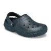 Classic Glitter Clogs with black lining «Starry Skies»