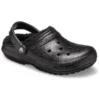 Classic Glitter Lined Clogs «Black»