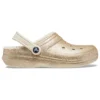 Classic Glitter Lined Clogs «Gold»