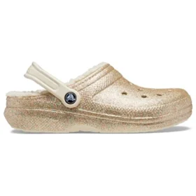 Classic Glitter Lined Clogs «Gold»