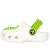 Classic Glow Alien Clog «White Green»