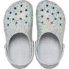Classic Glow Paint Splatter Clog para crianças Classic Glow Paint Splatter Clog para crianças