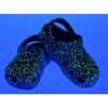 Classic Glow Paint Splatter Clog para crianças Classic Glow Paint Splatter Clog para crianças