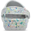 Classic Glow Paint Splatter Clog para crianças Classic Glow Paint Splatter Clog para crianças