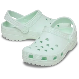 Classic Hearts Cut out Clog para crianças
