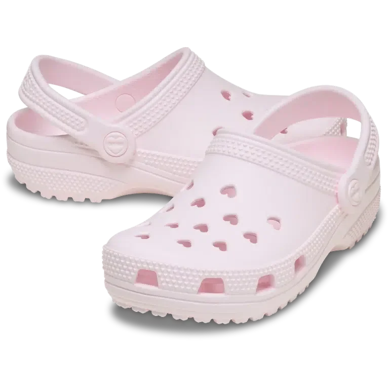 Classic Hearts Cut out Clog para crianças Classic Hearts Cut out Clog para crianças