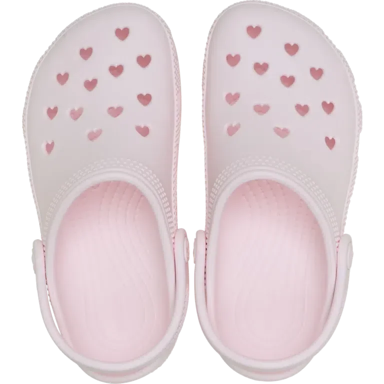 Classic Hearts Cut out Clog para crianças Classic Hearts Cut out Clog para crianças