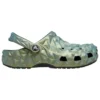 Classic Iridescent Geometric Clog «Verde»