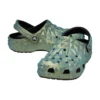 Classic Iridescent Geometric Clog «Verde»