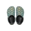 Classic Iridescent Geometric Clog «Verde»
