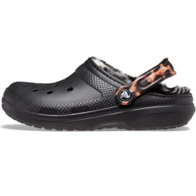 Classic Lined Animal Remix Clog «Preto e Multicolorido»