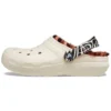 Classic Lined Clog Animal Remix «Preto»