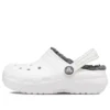 Classic Lined Clog «Branco Cinza»