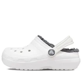Classic Lined Clog «Branco Cinza»
