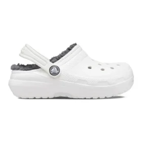 Classic Lined Clog «Branco Cinza»